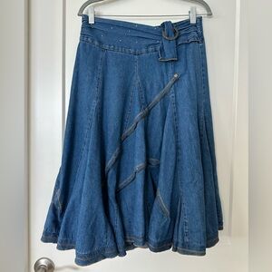 Denim Blue Women's Skirt